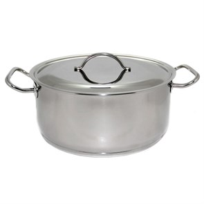 Кастрюля АМЕТ "Для профессиональной кухни" 16 л, 31,6х21,2 см, нерж 1с2377
