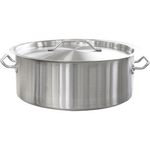 Кастрюля Roal 18л, 40x15 см, мерная шкала, индукция, нерж, тройное дно, TG4015 TG4015