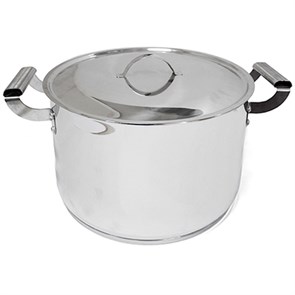 Кастрюля АМЕТ "Для профессиональной кухни" 20 л, 31,6х26 см, нерж 1с2069