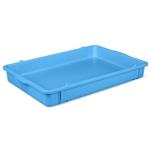 Лоток для теста Restola 650х430х80 мм, голубой 422108502
