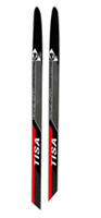 Пластиковые лыжи TISA RACE CAP UNIVERSAL JR стиль катания универсальный (конек/классика)152-177 01580