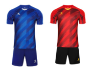 Форма футбольная взрослая KELME (синий, красно-черный) 01723
