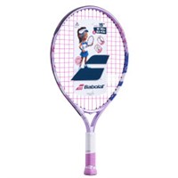 Ракетка б/т дет. BABOLAT B`FLY 19, для 4-6 лет, алюминий, со струнами, розовый 026386