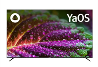 75" Телевизор Hyundai H-LED75BU7005, 4K Ultra HD, черный, СМАРТ ТВ, YaOS 0282391