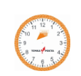 Часы настенные «Точка Роста» Классика, плавный ход, диаметр не менее d=30 см 0282581