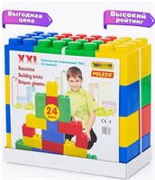 Конструктор строительный "XXL", 24 элемента 0281108