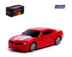 Машина металлическая CHEVROLET CAMARO, 1:64, цвет красный 01227