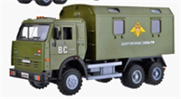 Машина "Автопарк 6520" Автофургон ВС РФ, на бат-х, в коробке 0280379