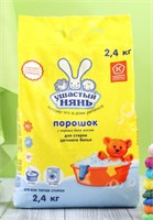 Стиральный порошок "Ушастый нянь", для детского белья, 2.4 кг 0280053