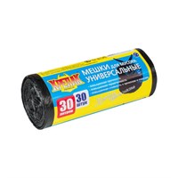 Мешки для мусора в рулоне 30л (30 шт.) 9 мкм 026224