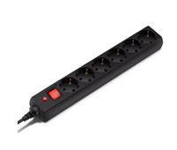 Сетевой фильтр Buro 600SH-16-3-B, 3м, черный 02829799