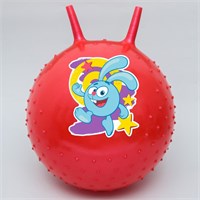 Мяч прыгун, с рожками, d=45 см, 350 г, цвет МИКС 0280264