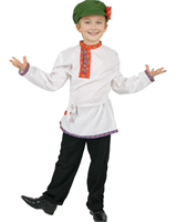 Косоворотка Белая для мальчика 02830962685