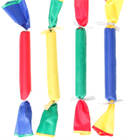 «Конфеты» эстафетные мягкие, длина 25 см, набор из 4 штук, цвета микс 0280287