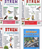 Птицы в картинках. Выпуск 1, 2, 3. Птицы какие они? Комплект jaC3I370hm1kDCYMAgeO01