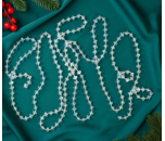 Бусы на ёлку 2,7 м d-9 мм "Льдинка" 01010