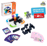 Настольная игра на логику «По углам» с карточками 026845