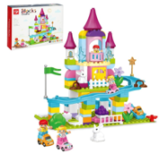 Конструктор «Чудесный замок», 2 варианта сборки, 128 деталей 01080