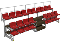 Трибуна трехрядная 26 мест телескопическая MAAUnHrcid80VKTol2aDk0