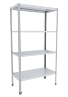 Стеллаж ЭКОНОМ 1400х600х1850 перфорация 026702