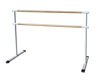 Станок хореографический двухрядный напольный мобильный 025766