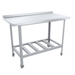 Стол разделочный 1800х600 с бортом 01561