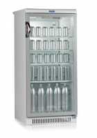 Холодильник-витрина однокамерный V= 250л 602х615х1300мм, 0...+10°C, 1,16кВт 0282101