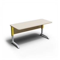 Стол ученический 2-хместный регулируемый по высоте, не регулируемый по углу наклона 02830962844