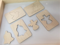 Трафареты Рождество (акс) (8 шт.) 027873