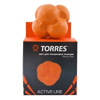 Мяч для тренировки реакции TORRES Reaction ball диаметр 8 см 31845