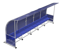 Скамейка для запасных игроков, на 10 мест с козырьком мобильная aNe7p7Cxjl8wN23k5zTAy3