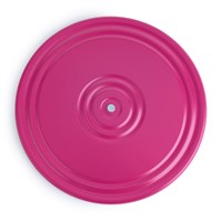 Диск здоровья многоцветный, металлический, диаметр 28 см, розовый/графит 58080