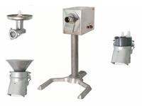 Универсальная кухонная машина Торгмаш УКМ-06 (мясорубка 250 кг/ч, овощерезка с протиркой, подставка) 027680