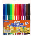 Фломастеры, 12 цветов, вентилируемый колпачок, блистер 01316