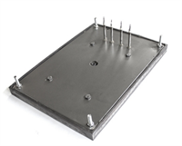 Конфорка чугунная КЭЧ (КЭТ)-0,12-01 (1,4/1,6) с ТЭНами в сборе 026969