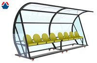 Скамейка для запасных игроков мобильная (на 8 мест) ОС-15203