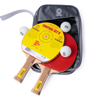 Набор для настольного тенниса TORRES Control 9, 2 ракетки и 3 мяча, сумка-чехол UTeMaLTXggqksVSvPGq4X3