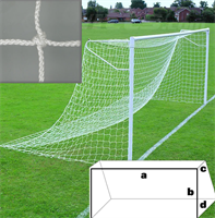 Сетка футбольная Kv.Rezac 7,5х2,5 0282616