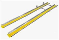 Пандус-книжка, телескопический, стационарный, с противоскользящим покрытием, алюминий, 2 мм 0281745