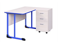 Стол учителя с тумбой Smarty кромка антивандальная полиуретан. Z8z9LJfijfaDSnlZnnzut3