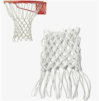 Профессиональная баскетбольная сетка, Д 6,0 мм, белая, шнурованная yG8ez-E6h6ktxfcGC32e52