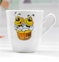 Кружка «Пчёлы», 250 мл, фарфор 026306