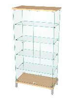 ВИТРИНА С 4-МЯ ПОЛКАМИ НИКА-6 0280505