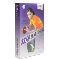 Ракетка для настольного тенниса DOUBLE FISH 5A+C, профессиональная, ITTF Approved, + 2 мяча 32783