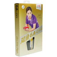 Ракетка для настольного тенниса DOUBLE FISH 6A+C, профессиональная, ITTF Approved, + 2 мяча 32785