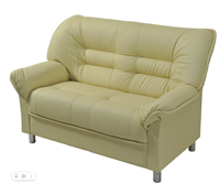 Диван 2х местный  1460 x 880 x 880 мм PV - кожа 0280123