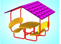 Скамья под навесом 0283096181