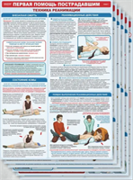 Плакаты Оказание первой помощи пострадавшим 465х610 мм uQPEo049jIWXB8CIwaHo90