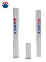 Стойки для большого тенниса стационарные алюминиевые 100х120 ОС-06495