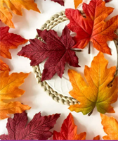 Кленовые листья искусственные, Большие 12-14,5 см, 0283095584